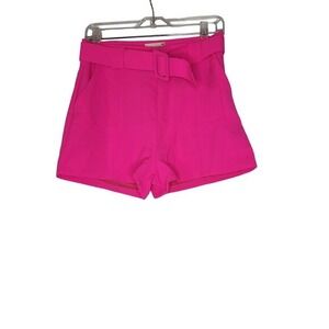 Tea & Cup Women's Dressy Pink Shorts/Hot Pants Festival Barbie Preppy Summer Y2K